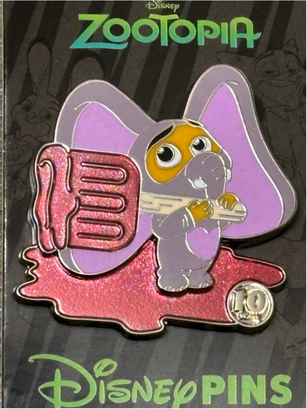 2026 Pin Trading Night Zootopia 10th Anniversary Finnick pin LE 4000